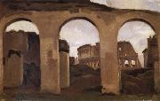 Corot Camille The Theater oil painting reproduction